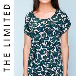 The Limited Paisley Tie Top